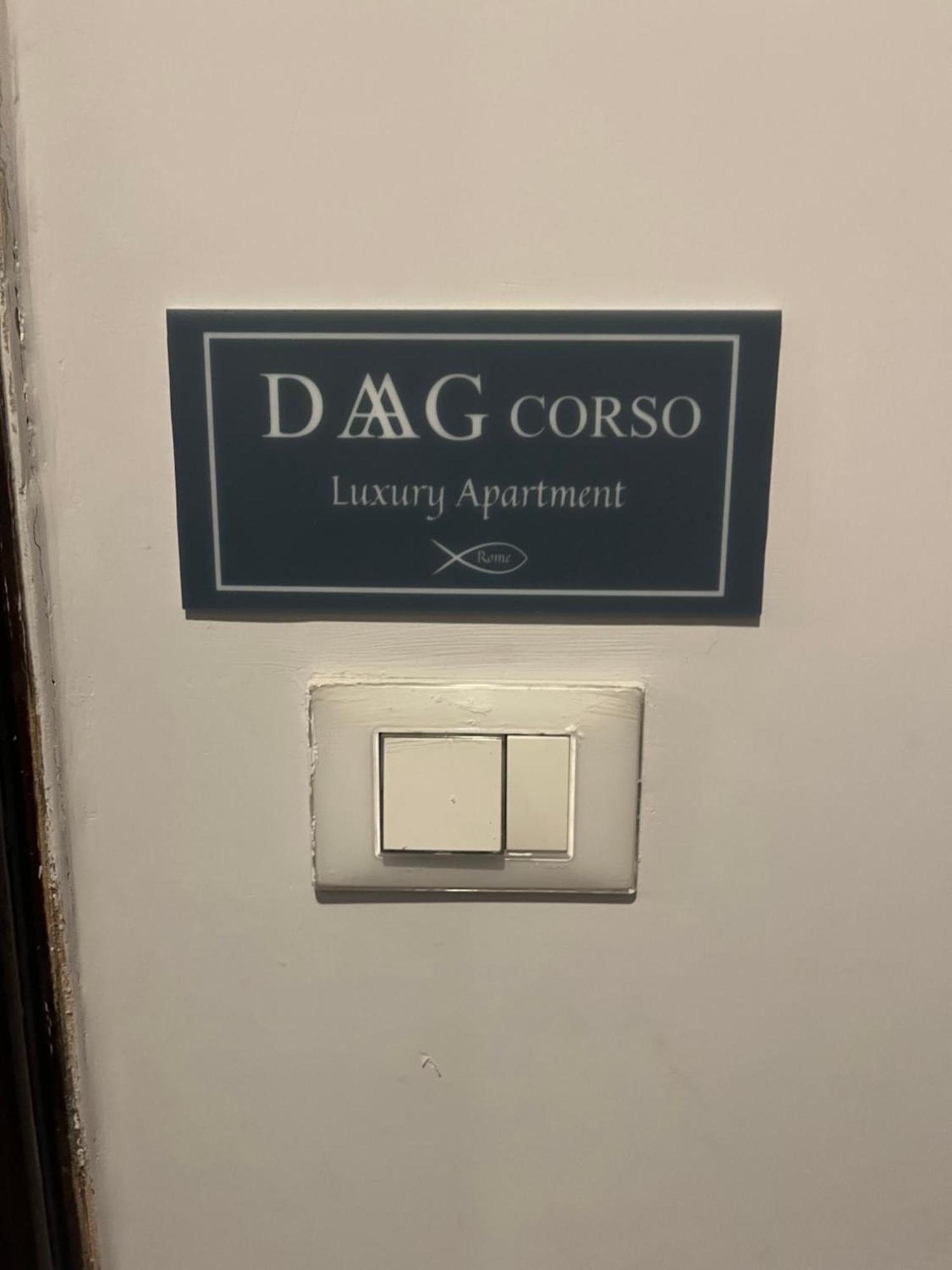 Daag Corso Luxury Apartment Рим Экстерьер фото